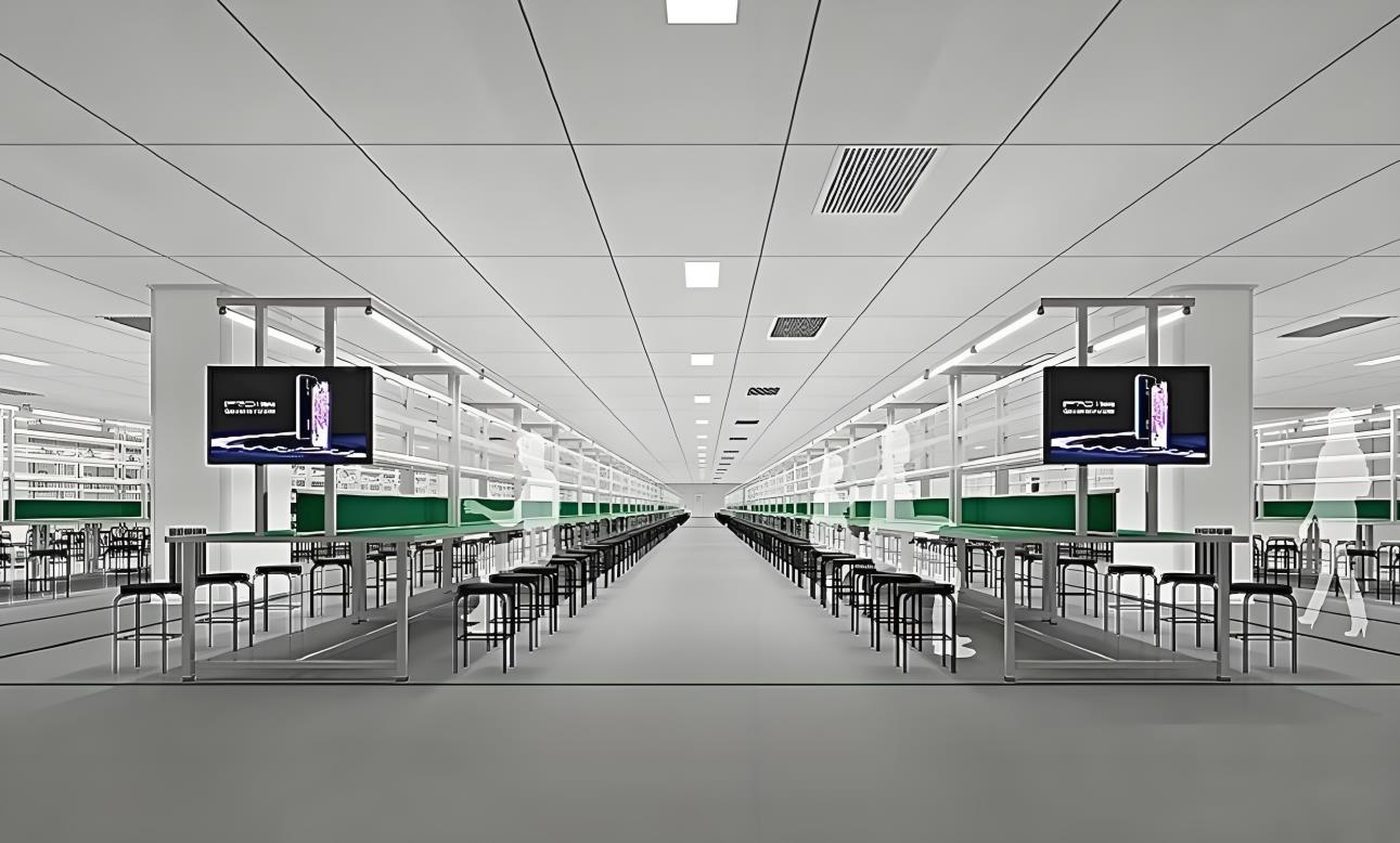 1000平方重慶廠房辦公室裝修效果圖