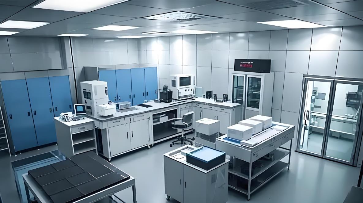 重慶廠房裝修效果圖，1000平電子無塵車間裝修效果圖