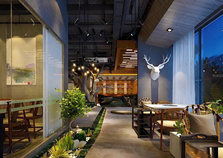 餐飲店裝修案例效果圖 餐飲店裝修案例效果圖