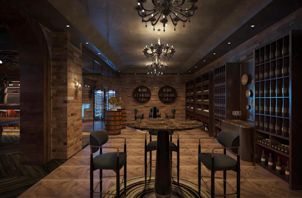 美式復古酒吧裝修效果圖