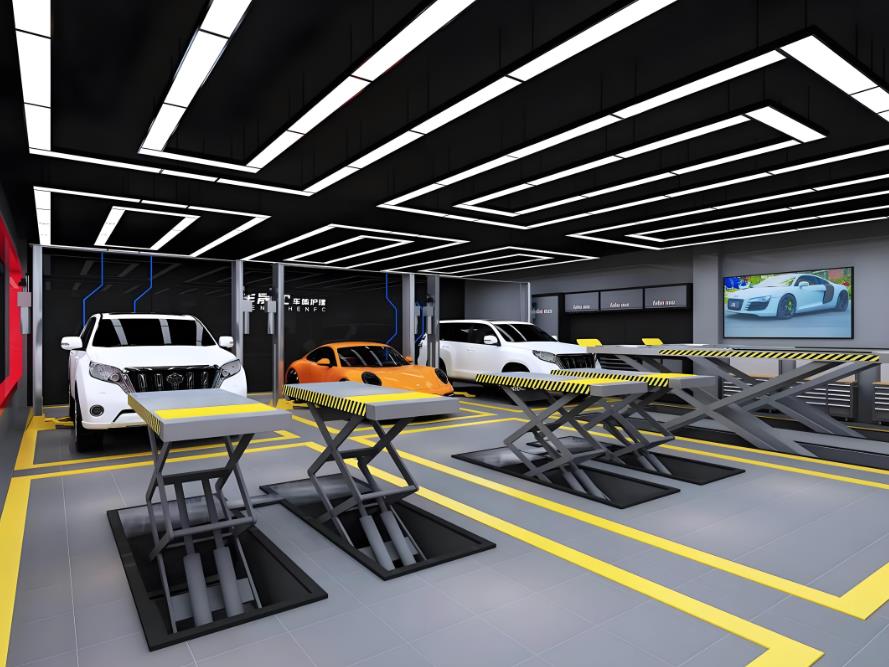 汽車裝修店裝修效果圖