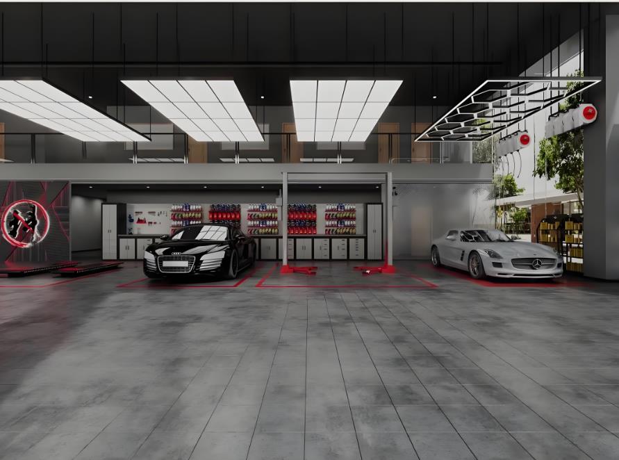 汽修廠設(shè)計裝修方案